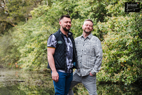 83 Danny & Craig pre-shoot-z