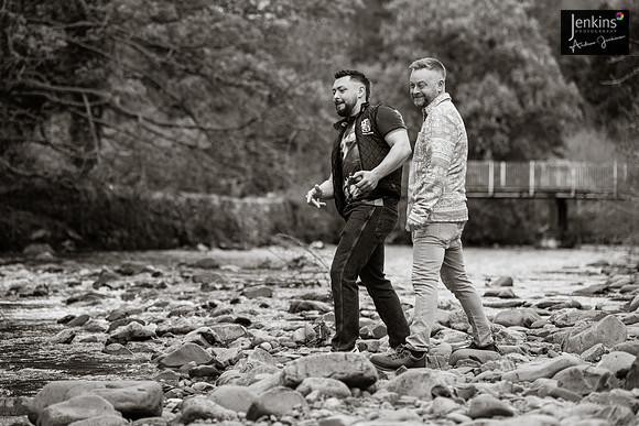 76 Danny & Craig pre-shoot-z